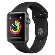Apple Watch Series 3 GPS - 42mm Space Grey Aluminium Case With Black Sport Band