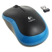 Logitech M185 Wireless Mouse Black/Blue