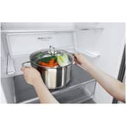 LG Bottom Freezer Refrigerator 500 Litres GR-F589BLCZ Multi Air Flow Moist Balance Crisper Smart Diagnosis