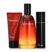 Dior Fahrenheit Gift Set For Men (Dior Fahrenheit 100ml EDT + 50ml Shower Gel + Fahrenheit 10ml EDT)