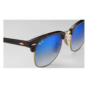 RayBan RB3016 990/7Q Unisex ClubMaster Blue Lens Sunglasses
