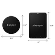 Spigen Kuel A210 Car Mount Metal Plates - Black