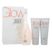 Jennifer Lopez Glow Gift Set For Women (Jennifer Lopez Glow 100ml EDT + 75ml Body Lotion + 75ml Shower Gel)