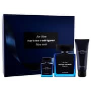 Narciso Rodriguez Gift Set For Men (Bleu Noir 100ml EDP + 10ml Mini EDP + 75ml Shower Gel)