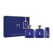 Ralph Lauren Polo Blue Gift Set For Men (Polo Blue 125ml EDT + After Shave 125ml + Deo Stick 75g)