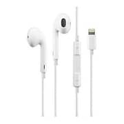 Xcell Wired Mono Headset With Lightning Connector - White