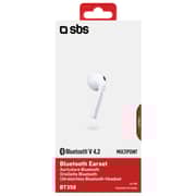 SBS In Ear Bluetooth Earphone - White