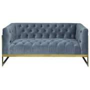 Pan Emirates Lifespan 2 Seater Sofa Gold Frame