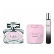 Gucci Bamboo Gift Set For Women (Bamboo EDP 75ml + 7.4ml Mini EDP + 100ml Body Lotion)