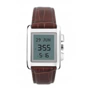 Al Fajr WS06LBWN Classic Leather Azaan Watch