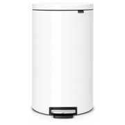 Brabantia 485206 Pedal Bin FlatBack 30L White