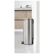 Brabantia 482007 FlatBack PedalBin 30L Matt Steel