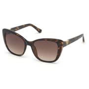 Guess GU7600-52F-55 Women's Sunglass Dark Havana/Grad Brown