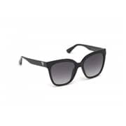 Guess GU7612-01B-55 Women's Sunglass Shiny Black/Gradient Smoke