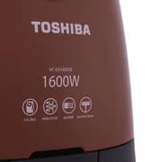 Toshiba Vacuum Cleaner 1600 Watt HEPA Filter Red x Black VC-EA1600SE