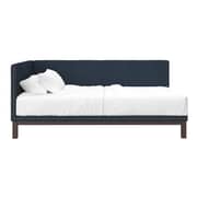 Mid-century Grey Upholstered Modern Daybed with Mattress Day Bed Blue