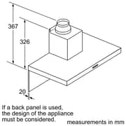 Bosch 90cm Cooker Hood DWB94BC51B