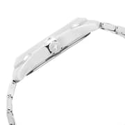 Fastrack Road Trip Purple Dial Stainless Steel Strap Watch - 3123SM06