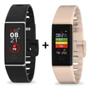 MyKronoz ZETRACK Fitness Tracker Black + ZETRACK Fitness Tracker Pink