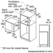 Siemens Built In Microwave BE555LMS0M