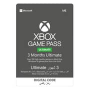 Microsoft Xbox Game Pass Ultimate 3 Month ESD MEA - QHX-00004
