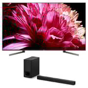 سوني تلفزيون أندرويد 4 كي إتش دي أر 55 بوصة + مسرح منزلي