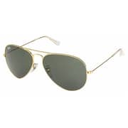 RayBan RB3025-L0205-58 Aviator Gold Unisex Sunglasses