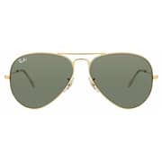 RayBan RB3025-L0205-58 Aviator Gold Unisex Sunglasses