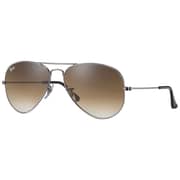 RayBan RB3025-004/51-58 Aviator Gunmetal Unisex Sunglasses