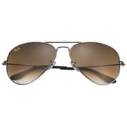 RayBan RB3025-004/51-58 Aviator Gunmetal Unisex Sunglasses
