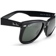 RayBan Classic Wayfarer Black Unisex Sunglasses