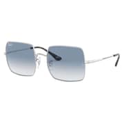 RayBan RB1971-91493F New Iconic Square Silver Unisex Sunglasses