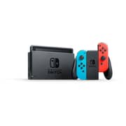 Nintendo Switch 32GB Neon Blue/Red Middle East Version + Super Mario Bros U Deluxe Game + 1 Assorted Game