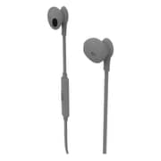 Muvit MUHPH0115 Stereo Earphones with Mic Grey