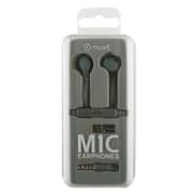 Muvit MUHPH0115 Stereo Earphones with Mic Grey