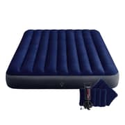 Intex Queen Dura-Beam Classic Downy Airbed with Hand Pump