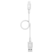 Mophie Charge & Sync Lightning Cable 9cm - White
