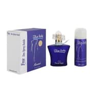 Rasasi Blue Lady 40ml EDP + Deo Spray For Women