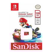 Sandisk MicroSDXC Card 128GB SDSQXAO-128G-GNCZN For Nintendo Switch