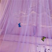 Elegant Bed Canopy Net - Purple