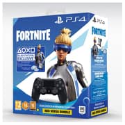 PS4 Dual Shock 4 Wireless Controller Black + Fornite Voucher