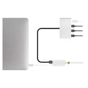 Moshi USB-C To Gigabit Ethernet Adapter Silver MSHI-L-084203