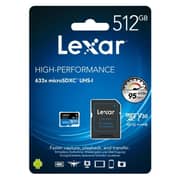 Lexar 512GB MicroSD Card 633X with Adapter