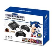 Sega Genesis Classic Gaming Console with 81 Classic Games Built-in