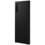 Samsung Leather Cover Black For Note 10 Plus