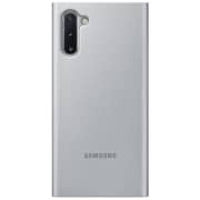 Samsung Clear View Cover Silver For Note 10