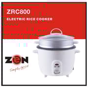 Zen Non Stick Rice Cooker With Steamer 1.5 Litres ZRC800