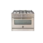 Bertazzoni Top Gas, Bottom Electric Cooker PRO905MFELXC