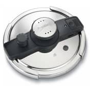 Prestige Clip On Stainless Steel Pressure Cooker 5 Liters With Glass Lid Accessory