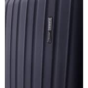 Para John ABS Luggage Travel Trolley With 4 Wheels 3pcs Set Black